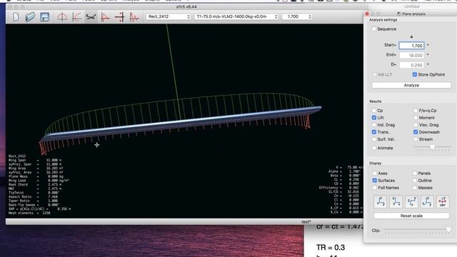 XFLR5 Tutorial for Project 2 смотреть онлайн