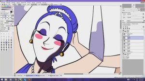 SpeedPaint "Ballora & Minireenas" [Making Characteres - PART 1] FNAF SL