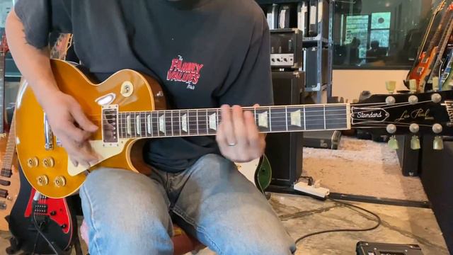 Gibson Lespaul Standard Honey Burst 1994 смотреть онлайн