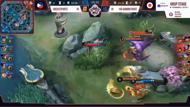 [M2] BREN Esports vs 10S Gaming Frost GAME 1 | M2 World Championship 2020 | Mobile Legends смотреть онлайн