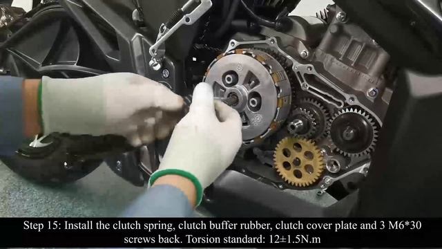 ALL ZONTES KD125 KD155 CLUTCH CHANGE ENGLISH SUBS смотреть онлайн