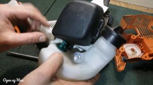 Как заменить воздушный и топливный фильтр в мотокосе STIHL FS 38.