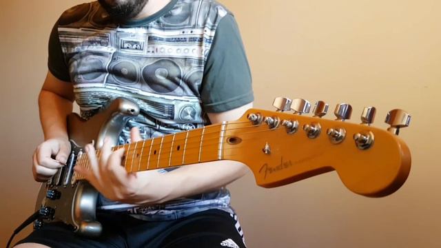 Toto - Rosanna (solo cover) / Fender Deluxe Stratocaster suhr pickups (ssh bridge) смотреть онлайн