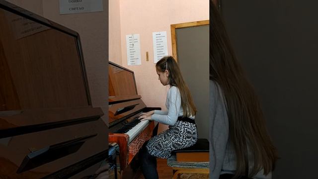 Бут-Гусаим Анна 10 лет, Ё. Накада "Песня пагоды" смотреть онлайн