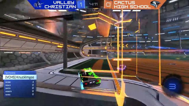 Valley Christian Esports vs. Cactus High School. AIA Rocket League Week 5 смотреть онлайн