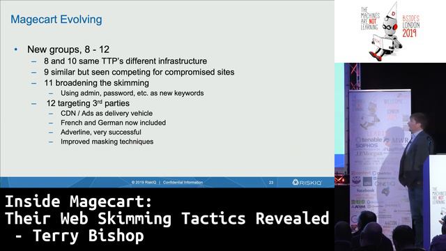 Inside Magecart: Their Web Skimming Tactics Revealed - Terry Bishop смотреть онлайн