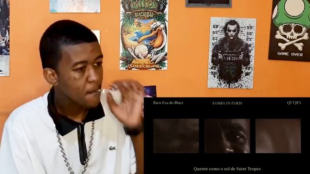 Jhony REACT - SAMBA IN PARIS - Baco Exu do Blues Feat. Glória Gloove смотреть онлайн
