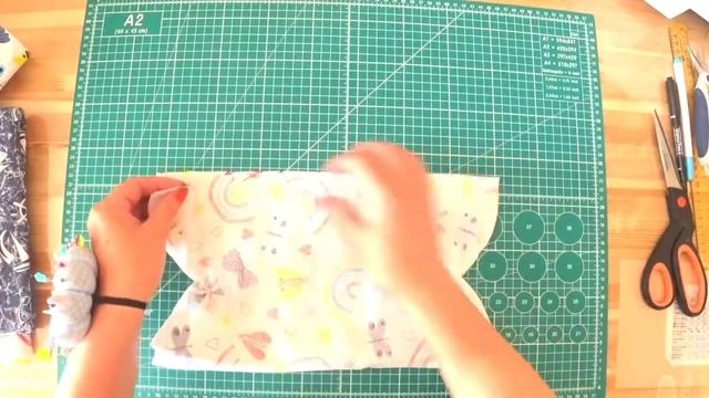 Шапка бини для малышей за 15 минут/выкройка/пошив #шитье #шитьлегко #шьюдома