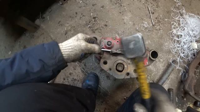 Как разобрать суппорт на грузовой автомобиль. смотреть онлайн