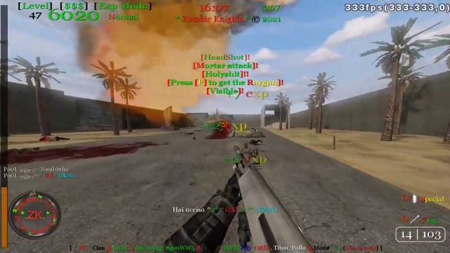 Call of Duty 2 server *.ZK.* Zombies: Hunter Gameplay #4 смотреть онлайн