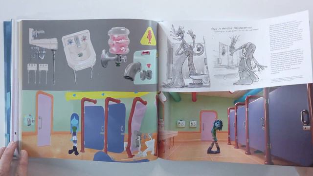 The Art Of Ruby Gillman Teenage Kraken (flip Through) Dreamworks Artbook