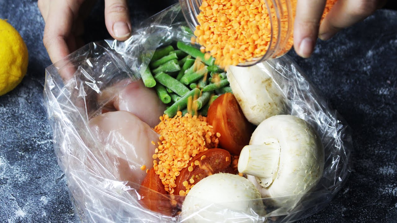 Худеют Даже Ленивые! 5 рецептов Обедов В Рукаве.mp4 смотреть онлайн