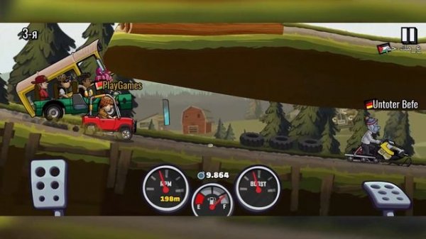 Эта ИГРА меня УДИВИЛА! Новая ТАЧКА и ПРОХОЖДЕНИЕ ИГРЫ Hill Climb Racing 2 от Play Games