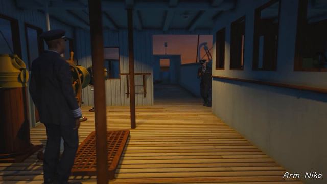 Titanic Sinking After Crashing Into Iceberg in GTA 5 | Titanic Underwater Scene in GTA V смотреть онлайн