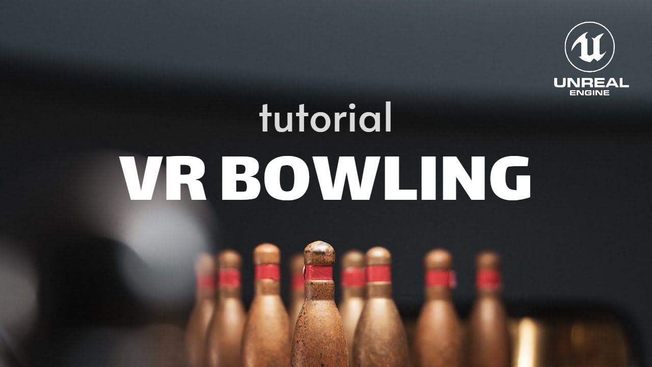 VR bowling in UE4 смотреть онлайн