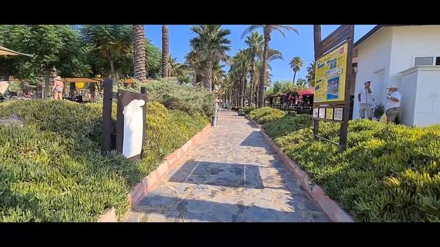 Limak Arcadia Belek-Strand-Обзор пляжа. Зашли в Paloma Grida на территорию. смотреть онлайн