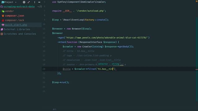 Fast Web Scraping With ReactPHP #1: Extracting Data From HTML смотреть онлайн