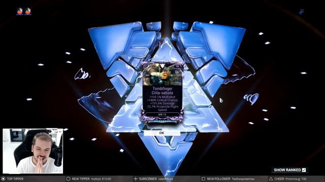 Kitgun Riven from Sortie - Unveil Live Reaction (Warframe Gameplay) смотреть онлайн