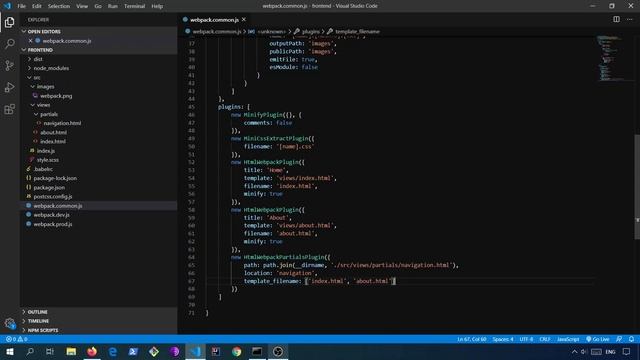 Webpack 4: How to include html partials in multiple html templates смотреть онлайн