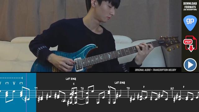 Slow Dancing In A Burning Room - Sungha Jung - Guitar Tab Tutorial - How to Play смотреть онлайн
