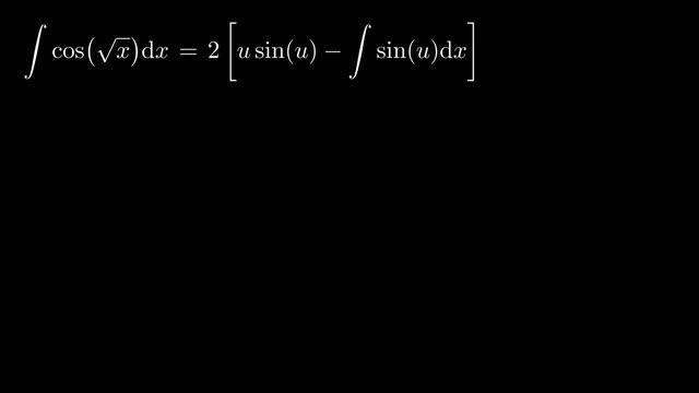 Integral #4 - Indefinite Integral of cos(sqrt(x)) dx смотреть онлайн