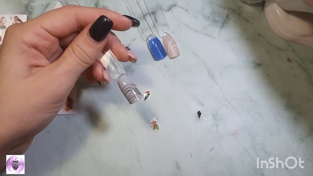 Дизайн ногтей за 5 мин. Осенний и зимний. Паутинка смотреть онлайн