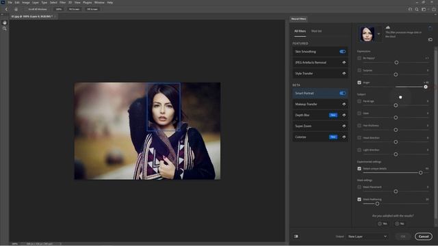 New Neural Filters in Photoshop CC 2021 смотреть онлайн