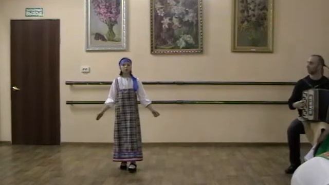 У НАШЕГО СОСЕДА ДА ВЕСЕЛАЯ БЕСЕДА (плясовая Курской области). Сольное народное пение ЗАТЕЯ. смотреть онлайн