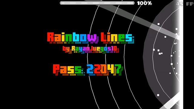 Rainbow Lines VERIFIED! |Geometry Dash смотреть онлайн