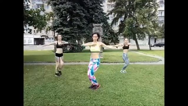 Ученица Алина Решетило Разминка 2 Школа фитнеса Богданы Жужи смотреть онлайн