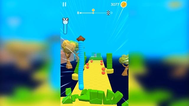 ЭВОЛЮЦИЯ ДЛИНЫ ГУСЕНИЦЫ, МАКСИМАЛЬНЫЙ УРОВЕНЬ! | Dodgy Snake смотреть онлайн