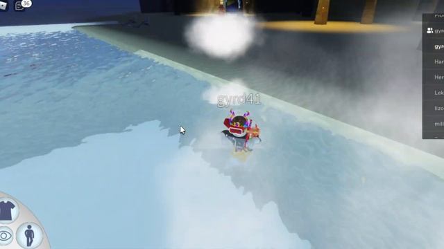 НАШЛА САМЫЙ КРУТОЙ АКВАПАРК в ROBLOX! Отдых в режиме Robloxian Waterpark!!! смотреть онлайн