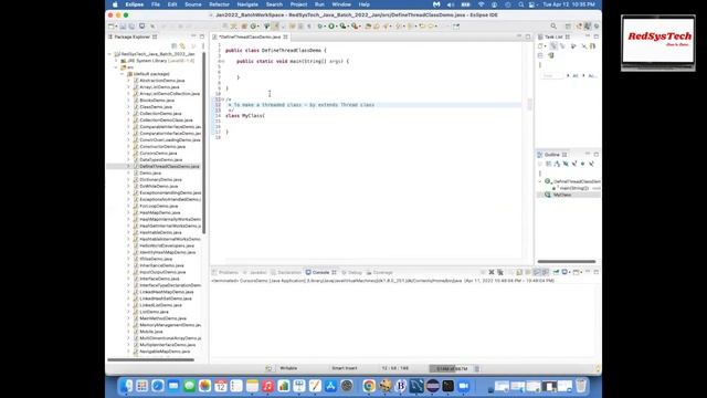 Core Java Basic Concepts | FREE Live Classes - Day - 36 | Java | Java Tutorial | JAVA | RedSysTech смотреть онлайн