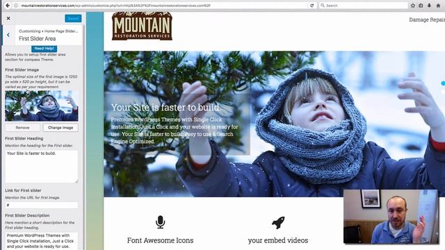 How To Setup a Responsive Wordpress Theme For Services Businesses and Contractors смотреть онлайн
