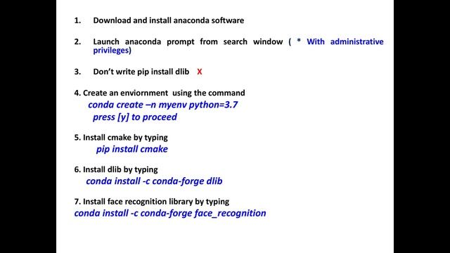 How to install dlib and face recognition library смотреть онлайн