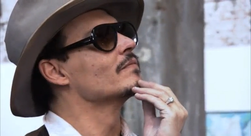Johnny Depp  In Beijing, 2014