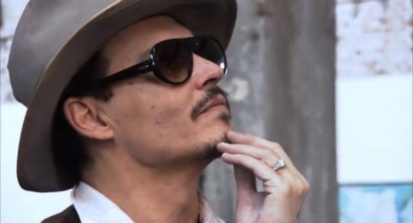 Johnny Depp in Beijing, 2014