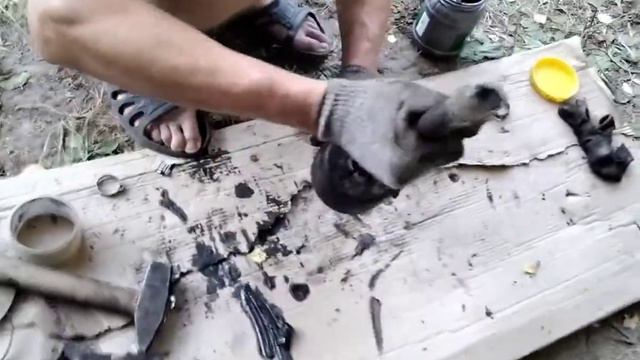 замена пыльников на шрусах (гранатах) нивы 3д. смотреть онлайн