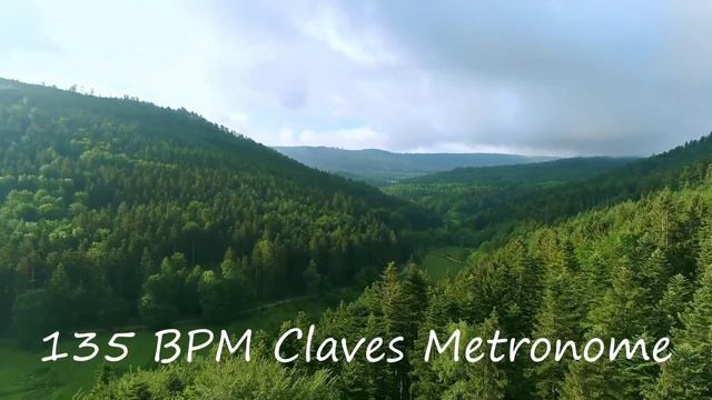 135 BPM Claves Metronome смотреть онлайн