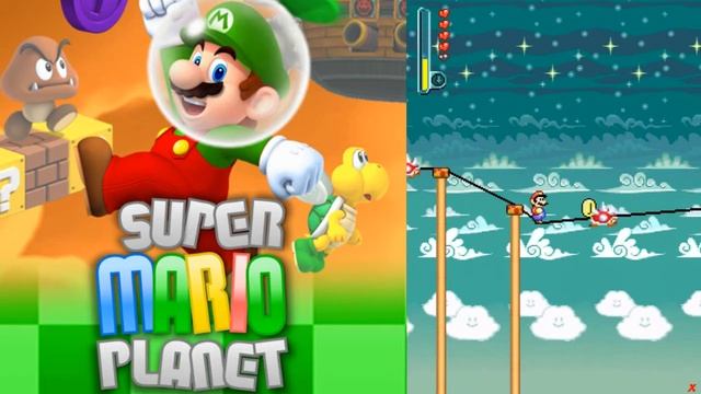 Super Mario Planet (Java Edition) - Walkthrough смотреть онлайн