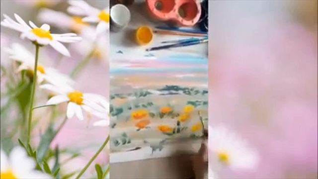 "Рисуем ромашки" смотреть онлайн