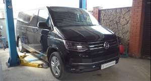 Установка сливной пробки в задний редуктор на VW Transporter T6  Фольксваген Транспортер 2,0 TDI