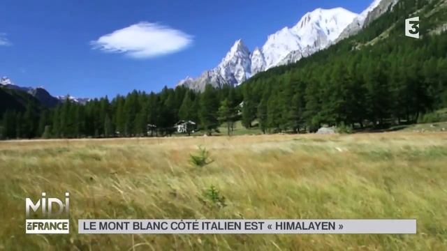 VU D'ICI : Le Mont Blanc côté Italien est "Himalayen" смотреть онлайн