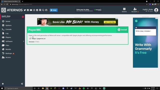 How to make a server where java and bedrock can play together with a website! смотреть онлайн