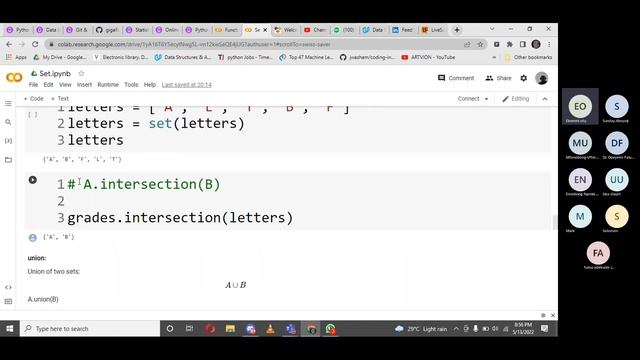 Set in Python (Lesson one) смотреть онлайн
