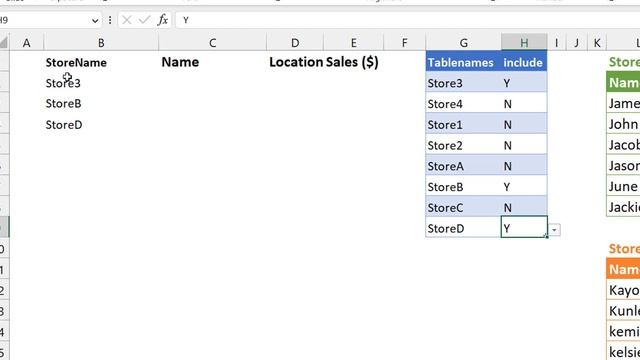 FILTER function in excel to stack tables with VSTACK/REDUCE смотреть онлайн