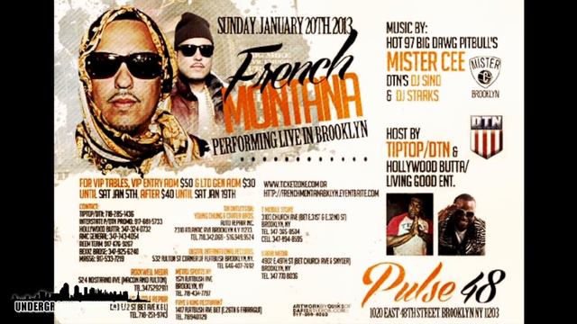 French Montana @ Pulse 48 Brooklyn смотреть онлайн