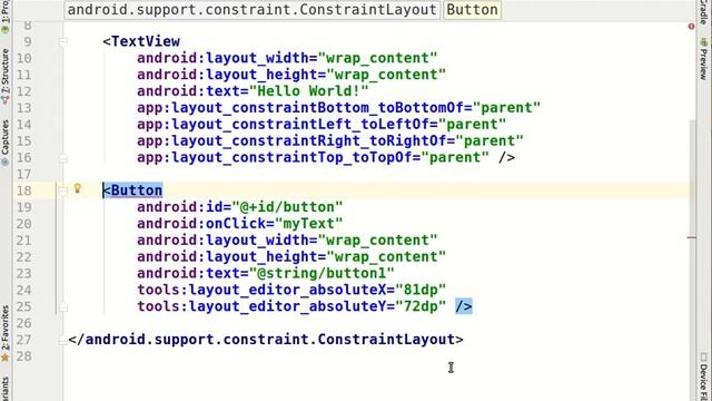 Курс 3. 4. Наша программа заработала! Ура! - в Android Studio. смотреть онлайн