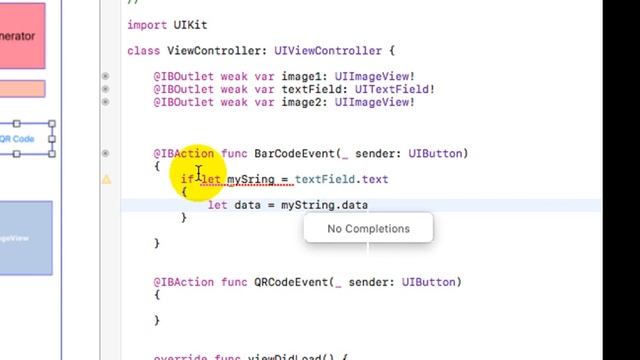Tutorial 28: Bar Code Generator and QR Code Generater in XCode iOS Swift смотреть онлайн