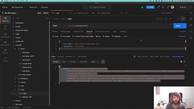 Curso de Symfony 5. Creando una API desde cero. Capítulo 23. Trucos JWT #symfony смотреть онлайн